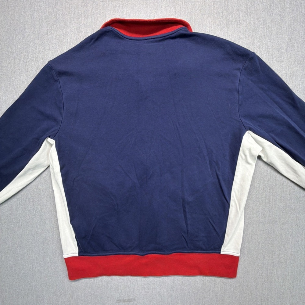 Polo Ralph Lauren Red White Blue Full Zip Sweatshirt Jacket Mens Large USA - Picture 5 of 5